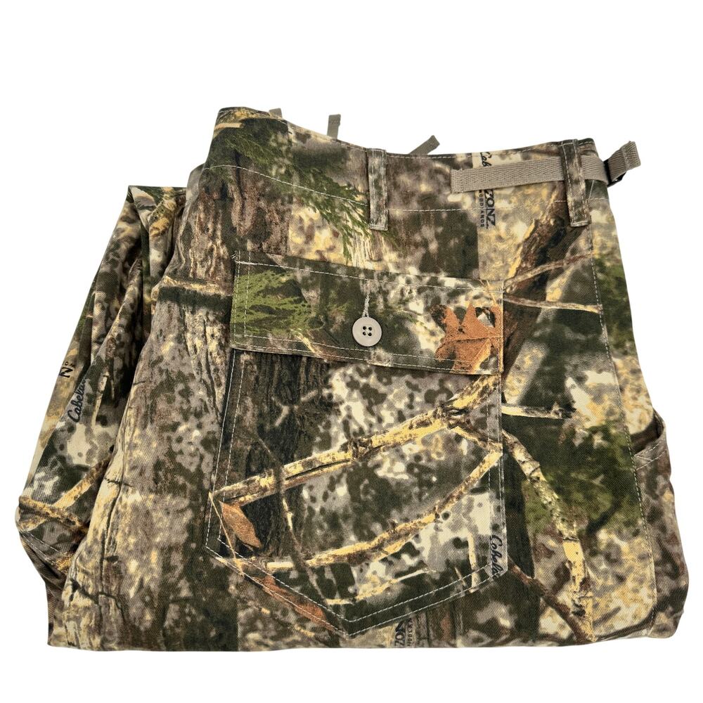 Cabela's Hunting Pants Mens 42 (42x32.5 ACTUAL)‎ Zonz Woodlands Color Phase Camo